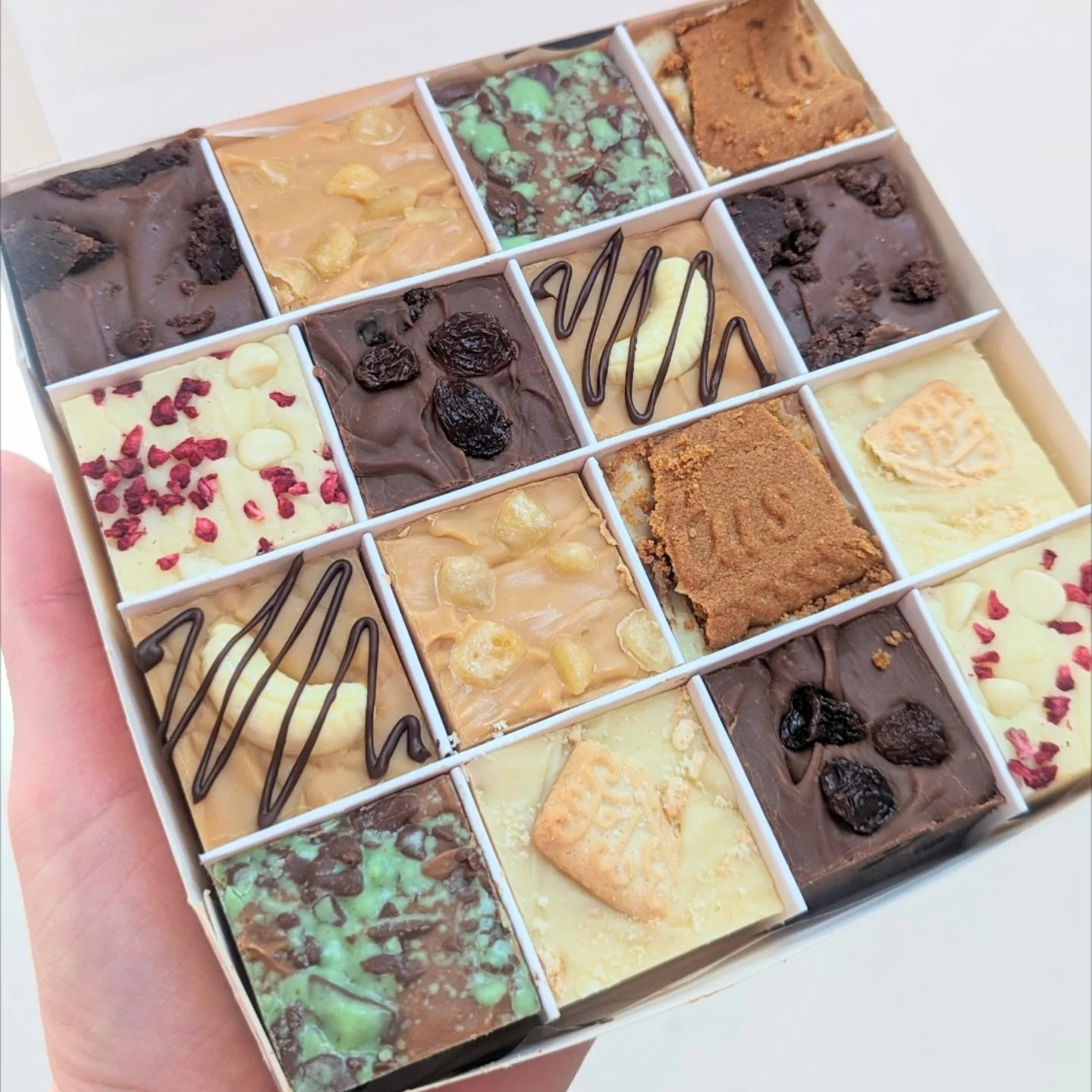 Cooper Made fudge selection box with assorted flavours